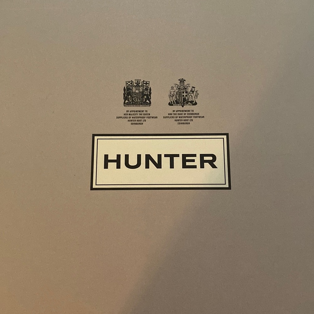 New in box- size US10 Black tall womens Hunter boots